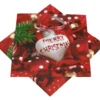 Servietten mit Motiv Weihnachtsherz, 20 Stück