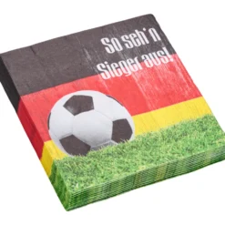 Servietten Motiv Fußball 20er Pack