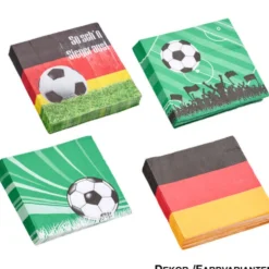 Servietten Motiv Fußball 20er Pack