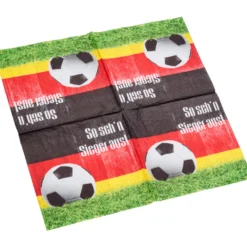 Servietten Motiv Fußball 20er Pack