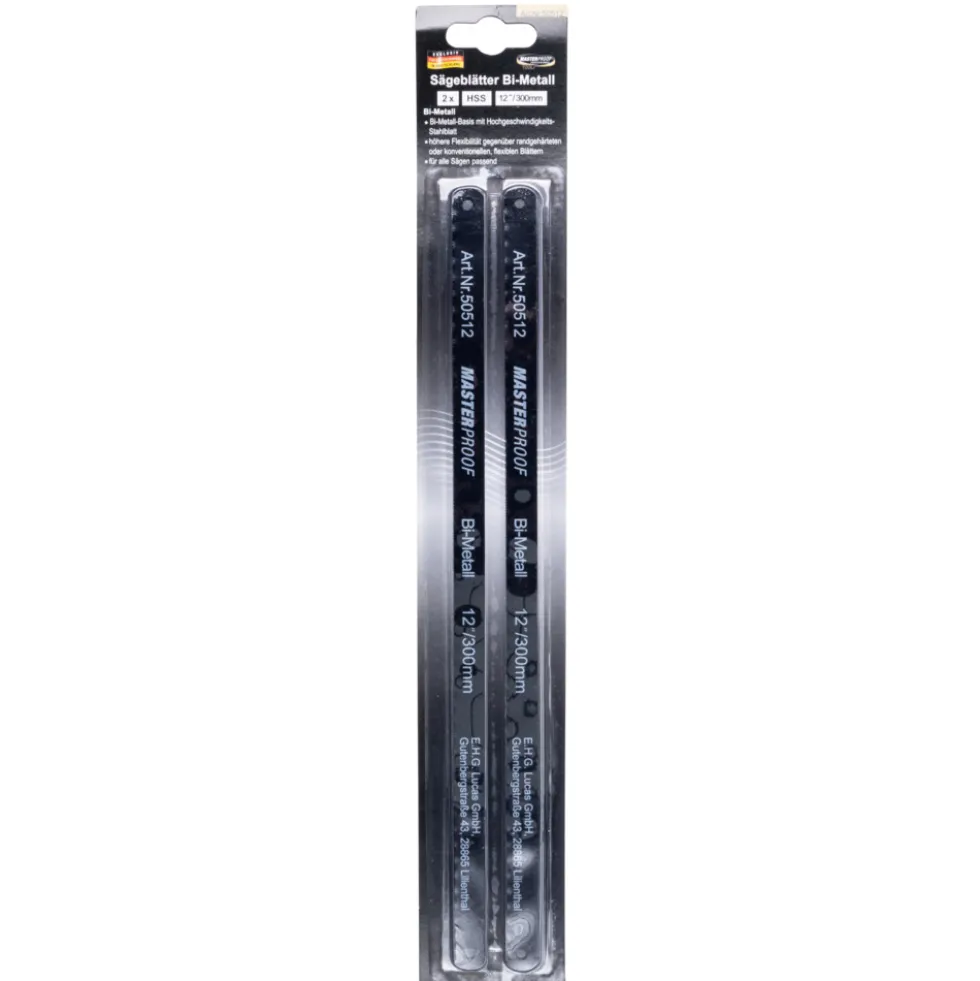 Sägeblätter 12" 300 mm 2 Stück aus Bi-Metall