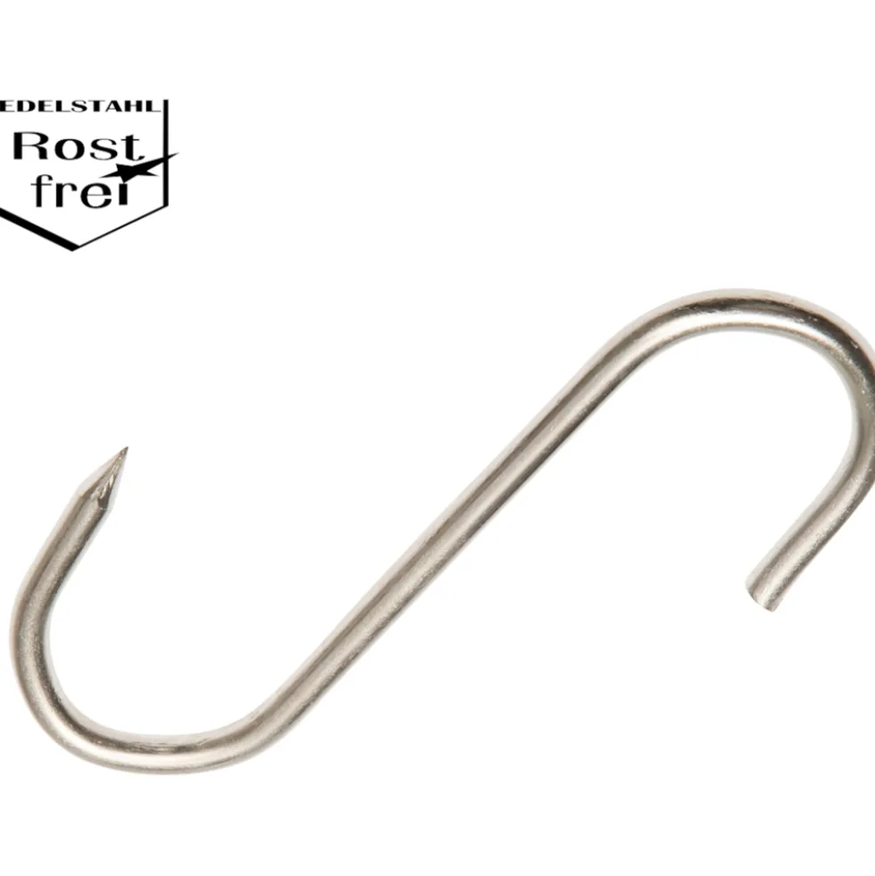 S-Haken Ø 4,8 x 120 mm Edelstahl, 2 Stück