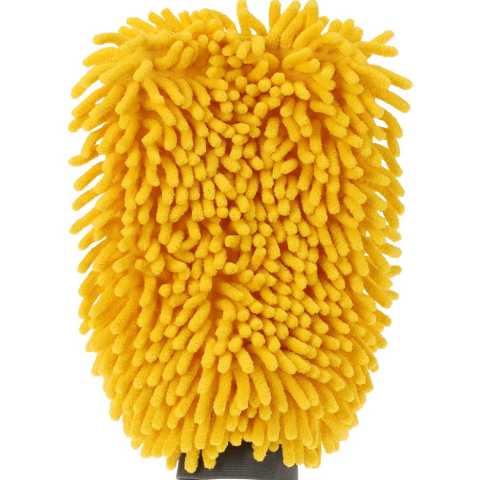 Shell Mikrofaser-Waschhandschuh 2in1