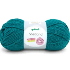 Shetland Wolle 100 g petrol