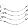 Sicherungshaken Set 4 Stück mit Silikonband 26 cm