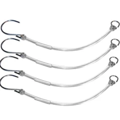 Sicherungshaken Set 4 Stück mit Silikonband 26 cm