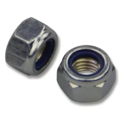 Sicherungsmutter M6 DIN 985 mit Klemmring A2 Edelstahl