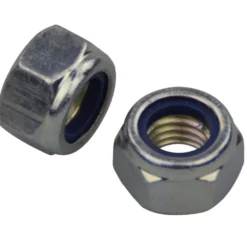 Sicherungsmutter M12 DIN985 mit Klemmring A2 Edelstahl 6-kant