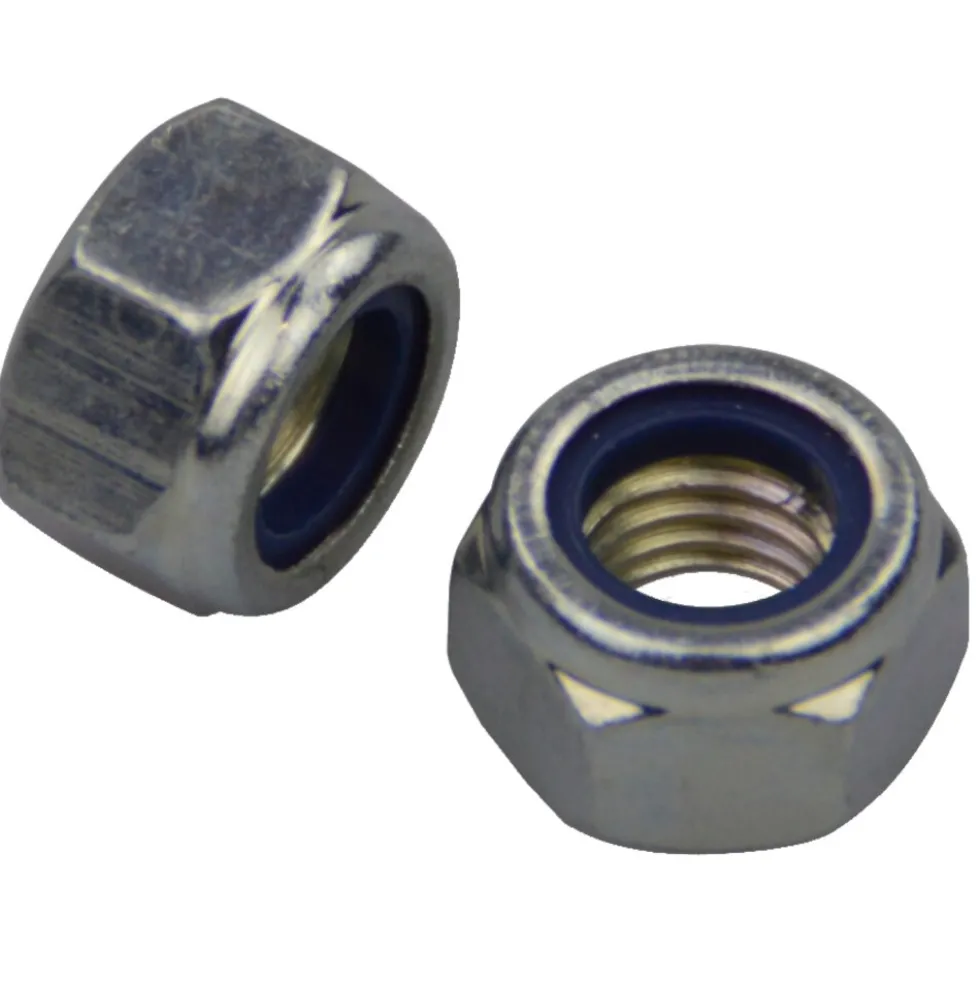 Sicherungsmutter M12 DIN985 mit Klemmring A2 Edelstahl 6-kant