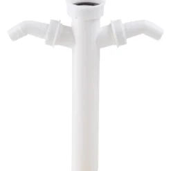 Siphon-Tauchrohr 2x GA ¾"T x 1½", 250 mm lang x 40 mm Ø