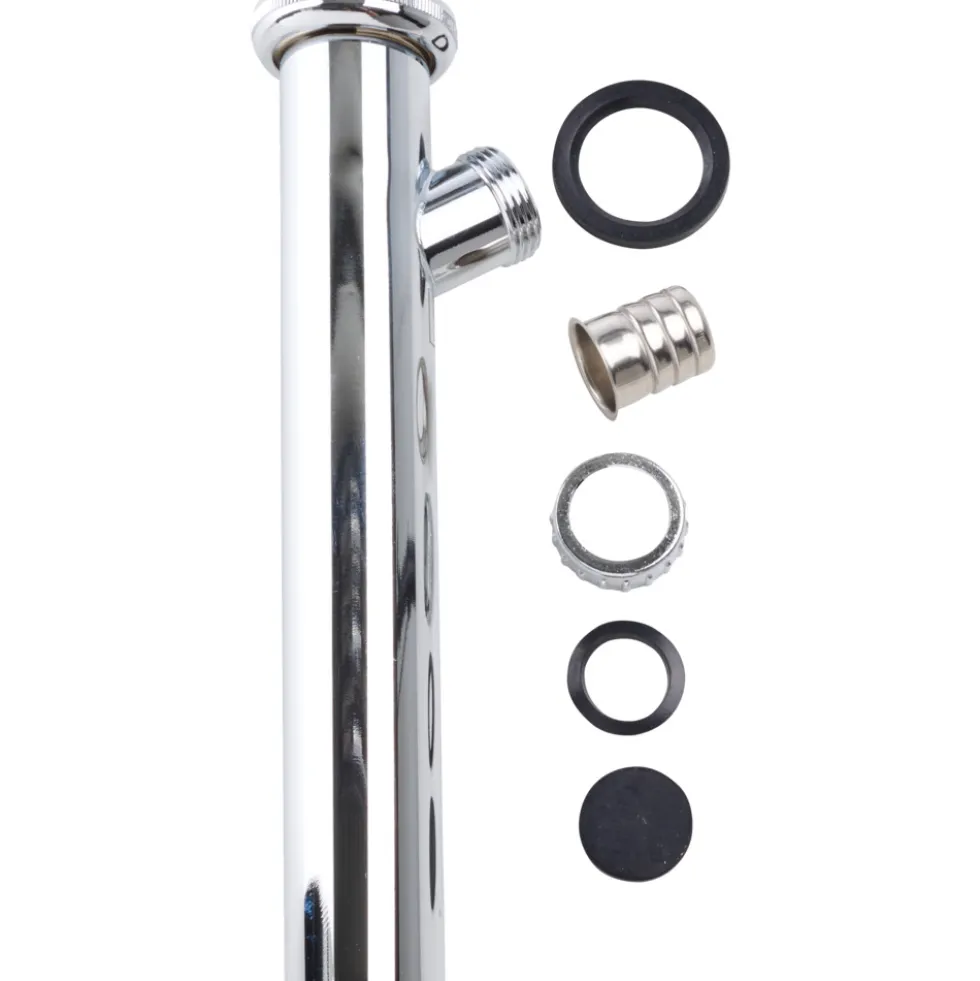 Siphon-Tauchrohr 1-1/4" x 3/4" gerade aus Metall