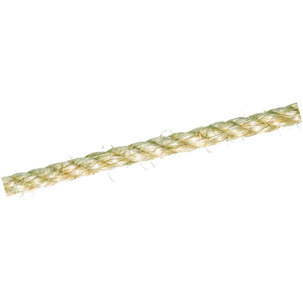 Sisalseil natur, 3-schäftig gedreht, 10 mm, Meterware