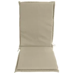 Sitzauflage Samba 110 x 50 x 3 cm in Taupe