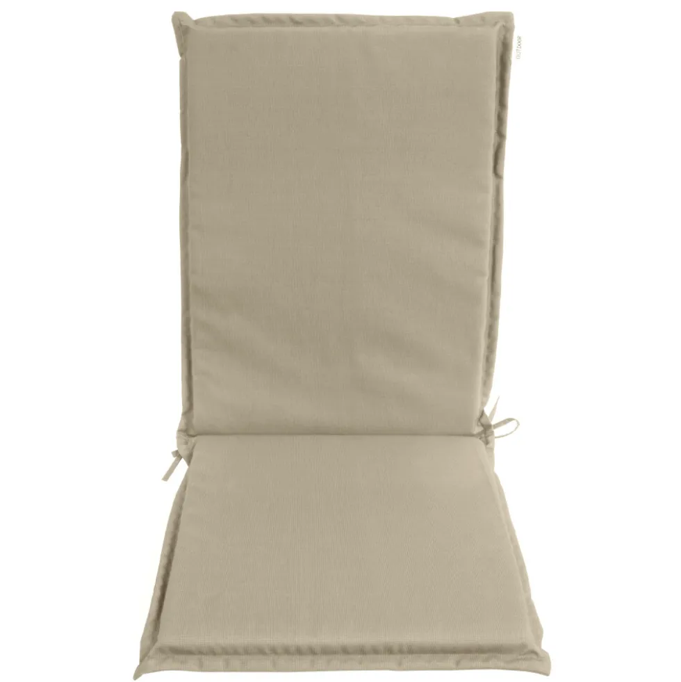 Sitzauflage Samba 110 x 50 x 3 cm in Taupe