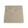 Sitzkissen garngefärbt 40 x 40 x 4 cm, in Taupe