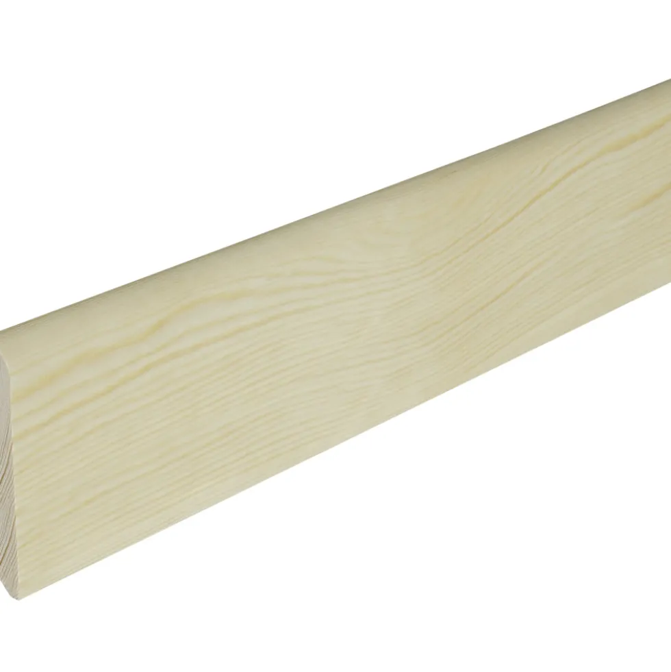 Sockelleiste Kiefer/Fichte 2400x10x70 mm