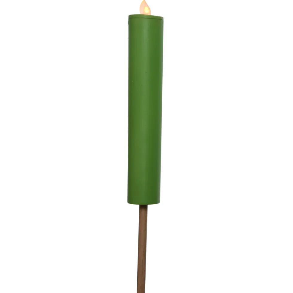 Solarfackel mit LED-Flamme ca. 97 cm - Farbauswahl