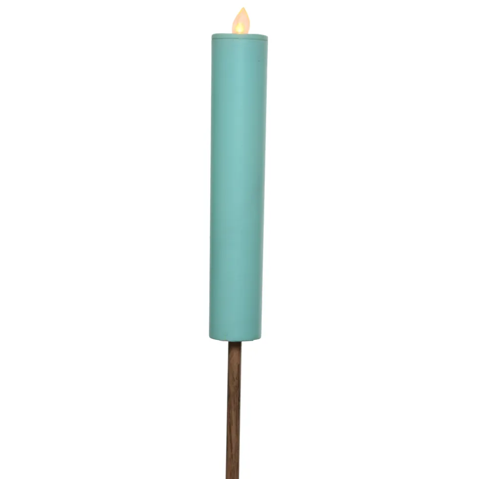 Solarfackel mit LED-Flamme ca. 97 cm - Farbauswahl