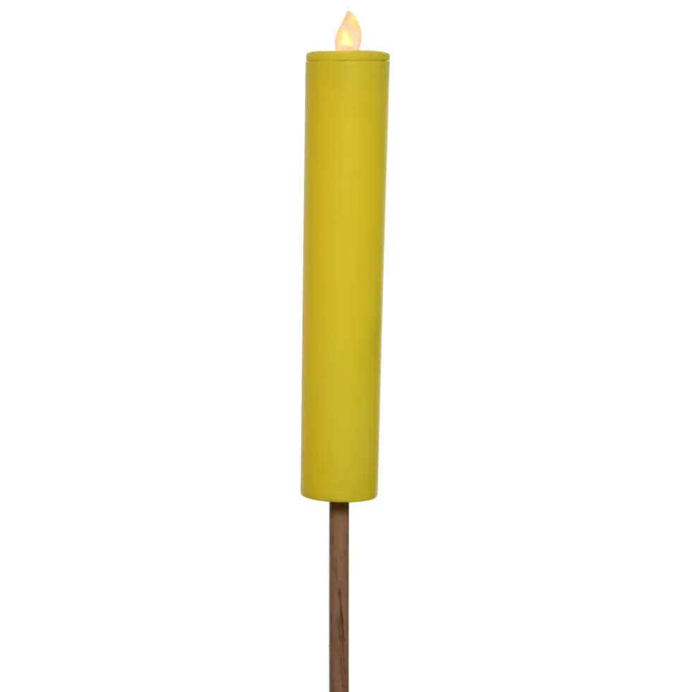 Solarfackel mit LED-Flamme ca. 97 cm - Farbauswahl