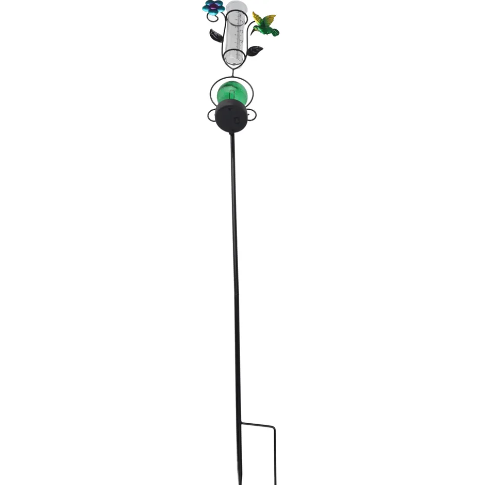 Solar-LED-Regenmesser 90 cm, 3-fach sortiert