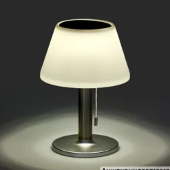 Solar-LED-Tischleuchte 20 cm mit 10 LEDs warmweiß