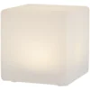 Solar LED-Würfelleuchte 20x20cm, warmweiß