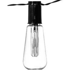 Solar-Lichterkette 4,7 m mit 10 LED-Birnen