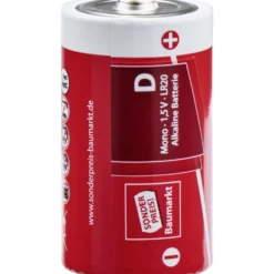 Sonderpreis Baumarkt Alkaline Batterien LR20 D-Mono 2er Pack