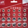 Sonderpreis Baumarkt Knopfzellen-Set 20 Stück