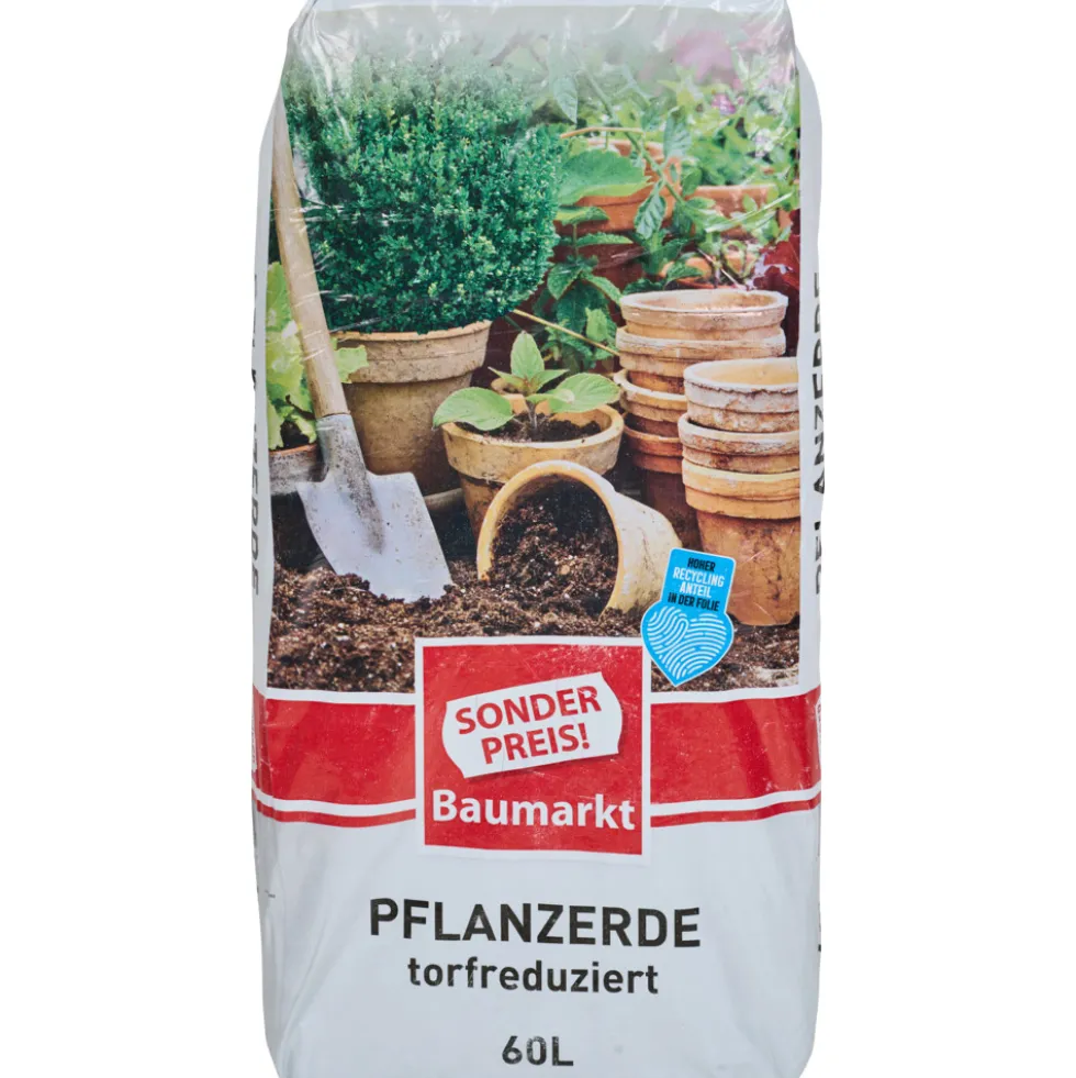 Sonderpreis Baumarkt Pflanzerde 60 Liter im Sack