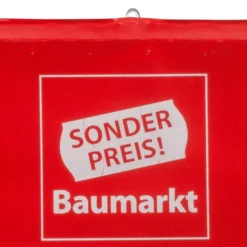 Sonderpreis Baumarkt Warnflagge Ladungssicherung 30 x 30 cm rot