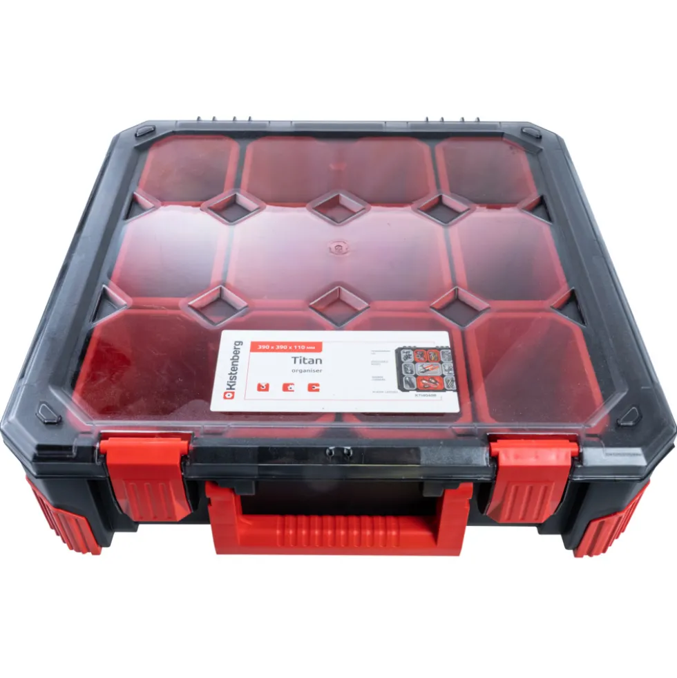 Sortimentsbox Titan Organizer groß aus Kunststoff