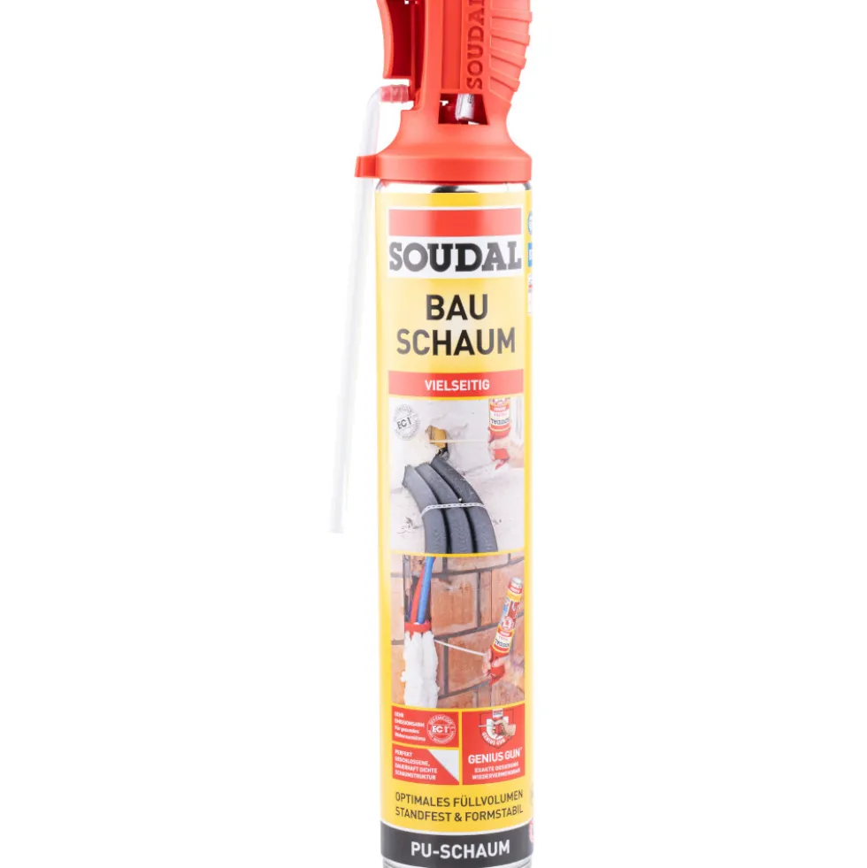 Soudal Bauschaum Genius Gun 750 ml aus Polyurethanschaum