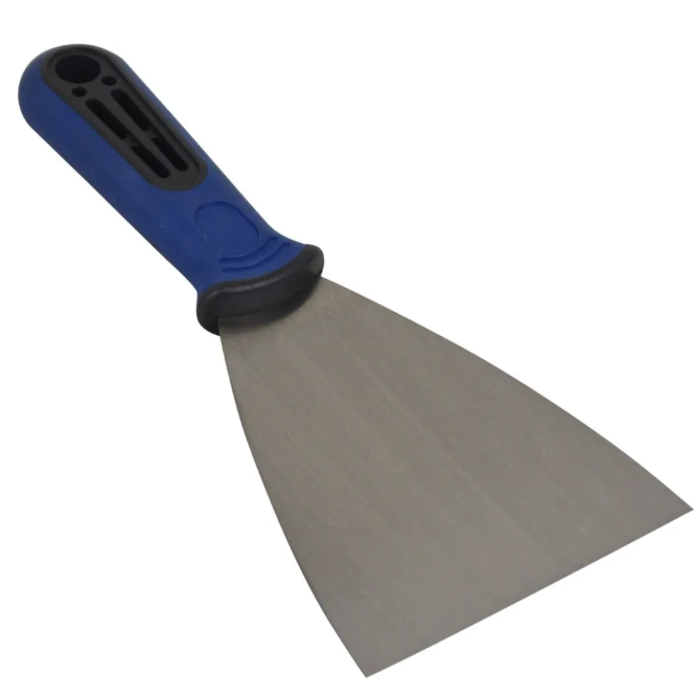 Spachtel halbflexibel 100 mm aus Stahl