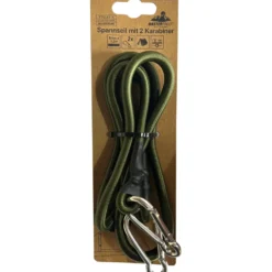 Spannseil 120cm mit 2 Metall-Karabinern