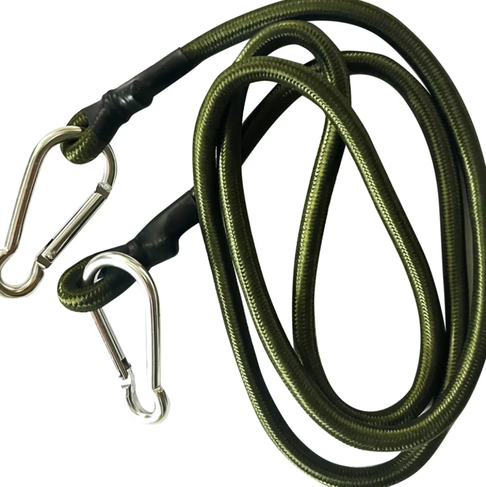 Spannseil 120cm mit 2 Metall-Karabinern