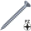 Spanplattenschraube 3,0 x 25 mm A2 PZ-Kreuzschlitz-Antrieb Senkkopf Vollgewinde