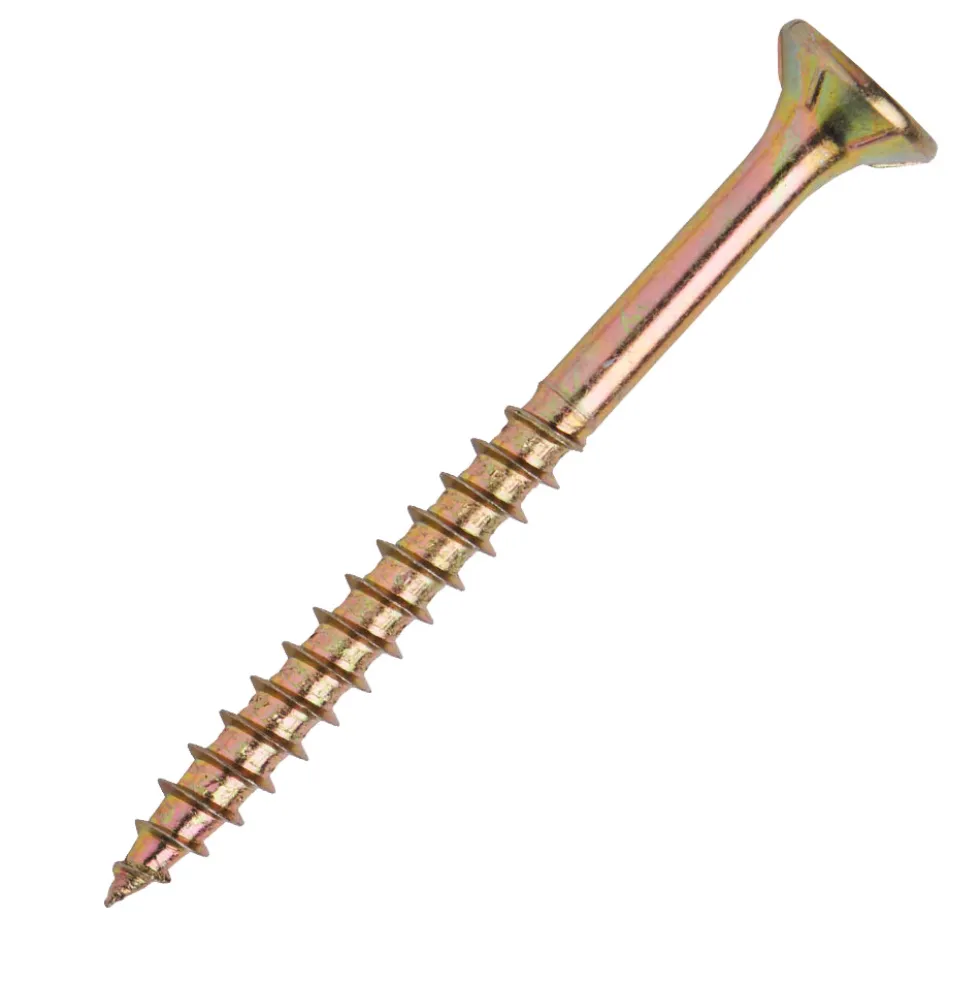 Spanplattenschraube 4,5x50 mm IVZ 1kg FISHBULL-Pack Senkkopf Teilgewinde