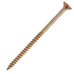 Spanplattenschraube 5,0x80 mm IVZ 1kg FISHBULL-Pack Senkkopf Teilgewinde