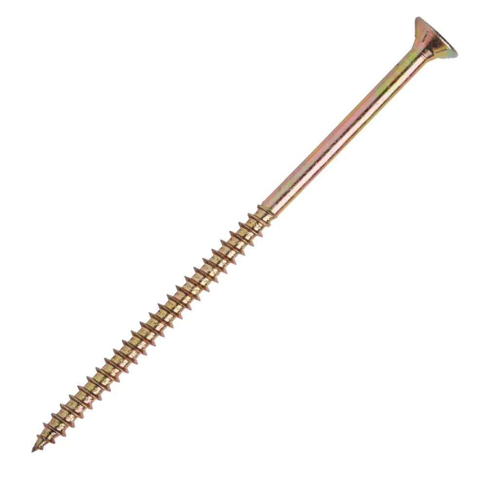 Spanplattenschraube 6,0x120 mm IVZ 1kg FISHBULL-Pack Senkkopf Teilgewinde