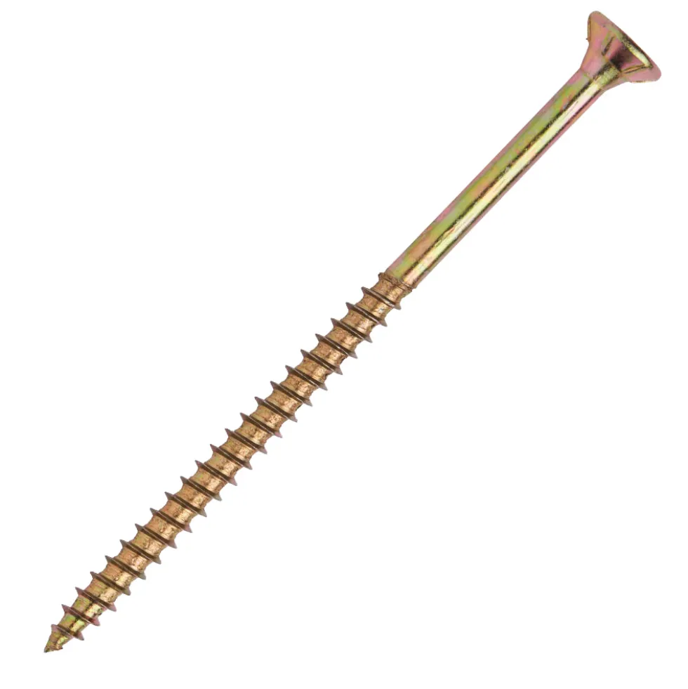 Spanplattenschraube 4,5x80 mm IVZ 1kg FISHBULL-Pack Senkkopf Teilgewinde