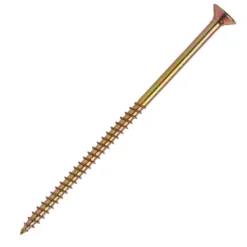 Spanplattenschraube 5,0x100 mm IVZ 1kg FISHBULL-Pack Senkkopf Teilgewinde
