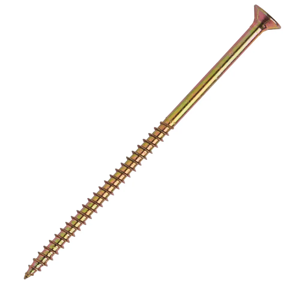 Spanplattenschraube 5,0x100 mm IVZ 1kg FISHBULL-Pack Senkkopf Teilgewinde