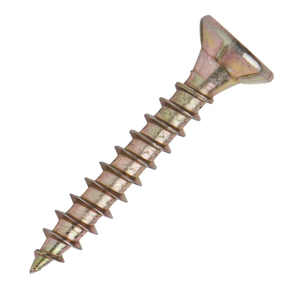 Spanplattenschraube 4,5x30 mm IVZ 1kg FISHBULL-Pack Senkkopf Vollgewinde