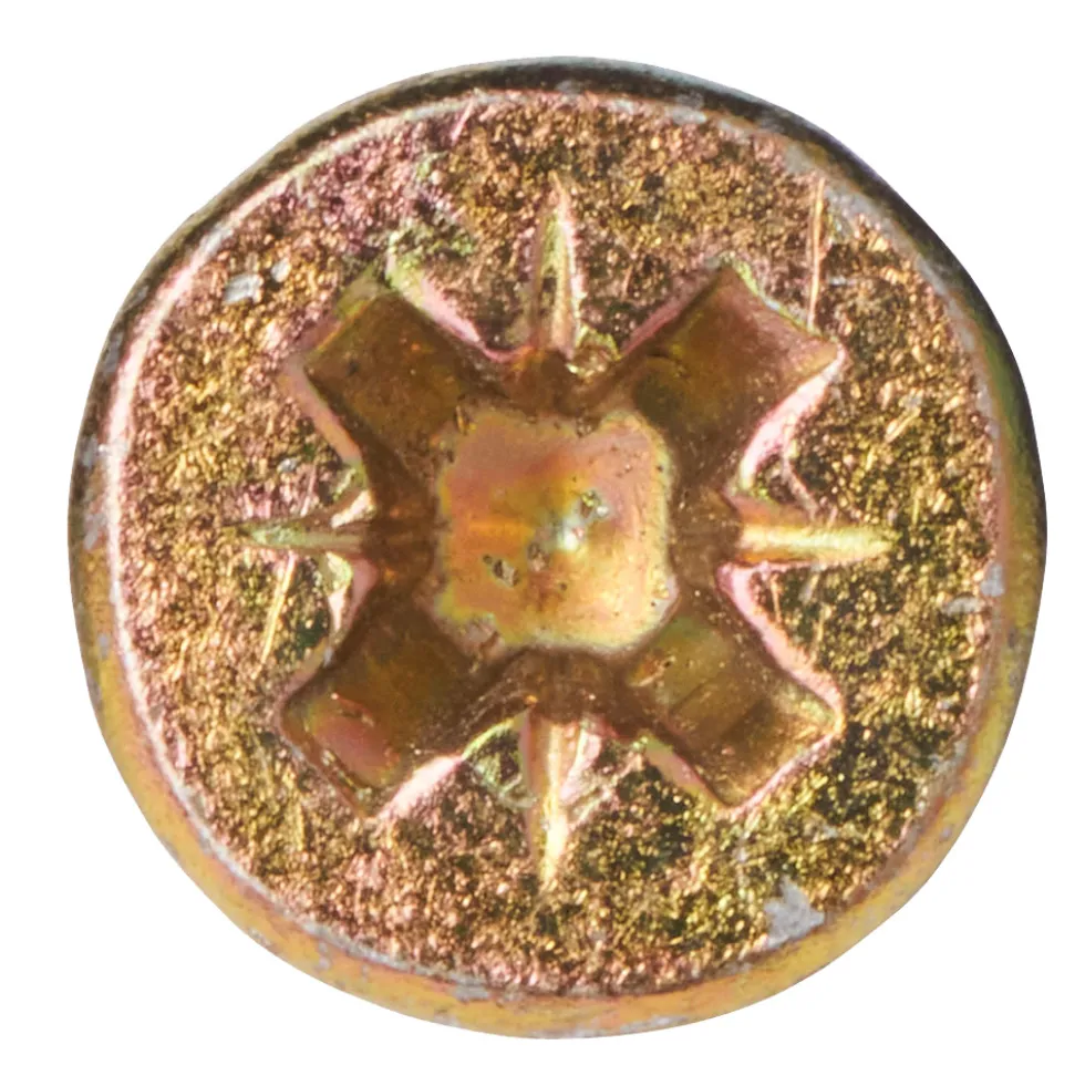 Spanplattenschraube 4,0x40 mm PZ 1kg FISHBULL-Pack Senkkopf Teilgewinde Kreuzschlitz