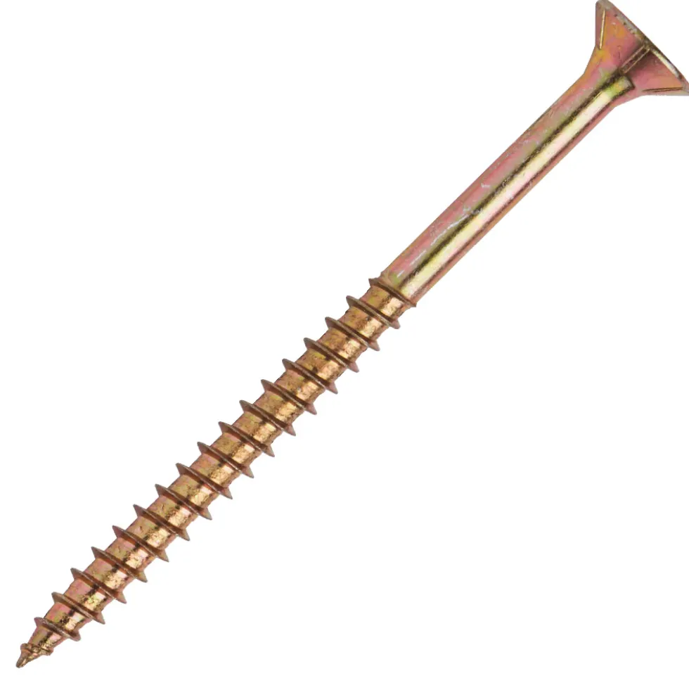 Spanplattenschraube 6x80 mm PZ 1kg FISHBULL-Pack Senkkopf Teilgewinde Kreuzschlitz