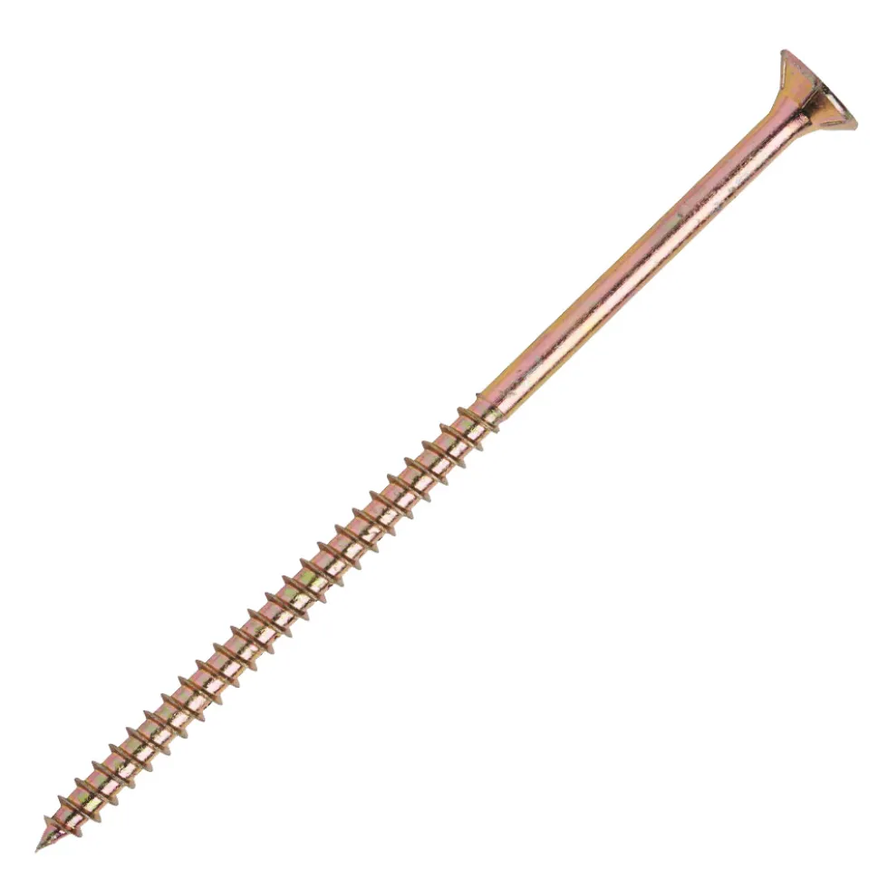 Spanplattenschraube 6,0 x 120 mm PZ 1kg FISHBULL-Pack Senkkopf Teilgewinde Kreuzschlitz