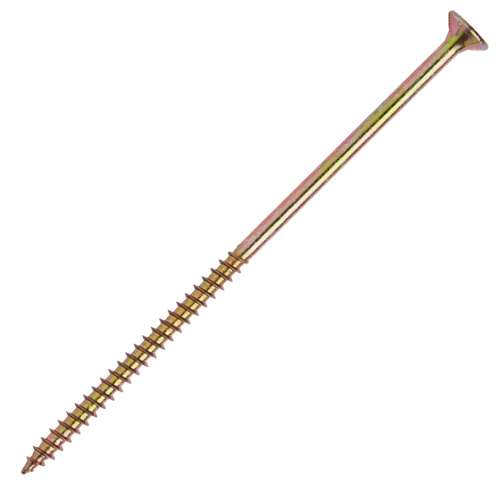 Spanplattenschraube 6,0x140 mm PZ 1kg FISHBULL-Pack Senkkopf Teilgewinde Kreuzschlitz