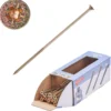 Spanplattenschraube 6,0x180 mm PZ 1kg FISHBULL-Pack Senkkopf Teilgewinde Kreuzschlitz