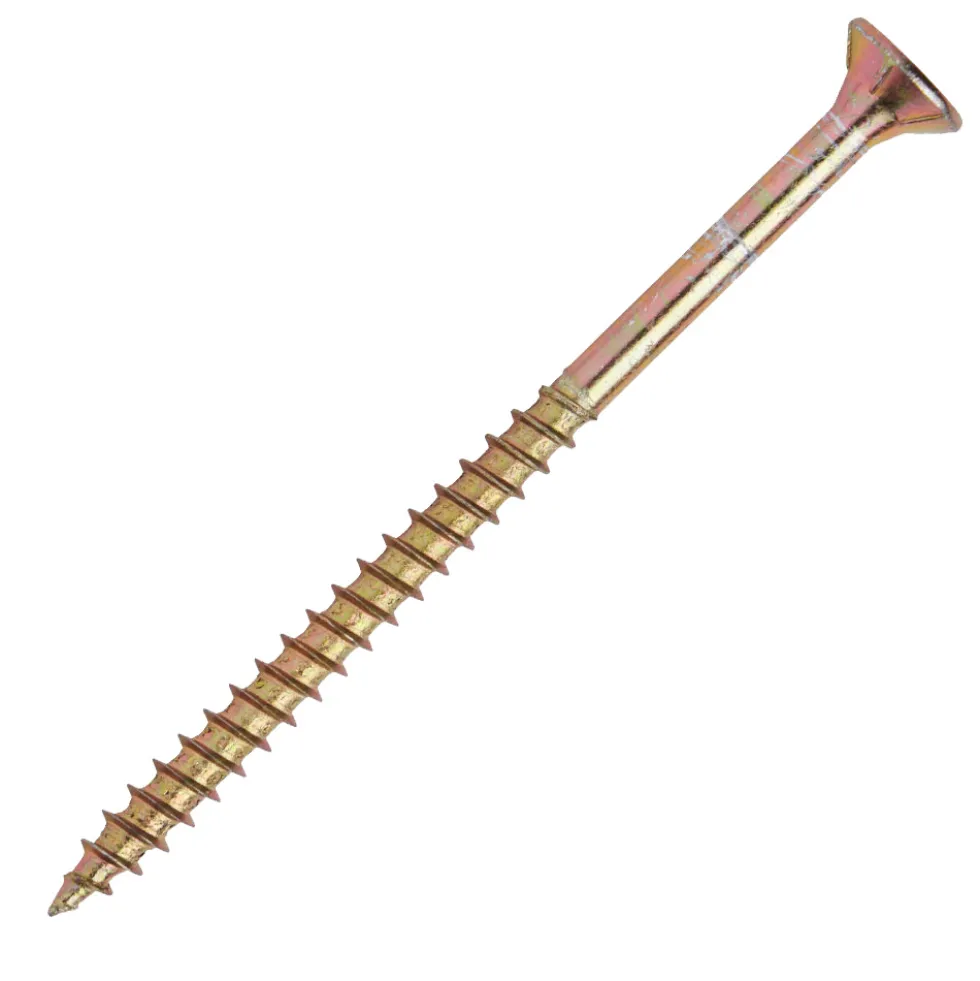 Spanplattenschraube 4,5x70 mm PZ 1kg FISHBULL-Pack Senkkopf Teilgewinde Kreuzschlitz